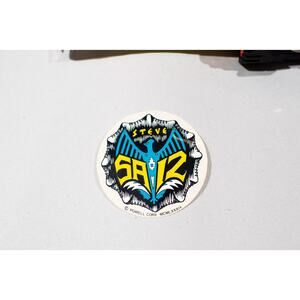 VTG NOS 80s Powell Peralta Steve Saiz Sticker, Skateboard Skate Bones Brigade